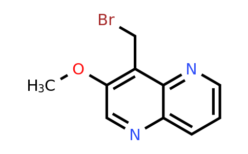 4-(bromomethyl)-3-methoxy-1,5-naphthyridine