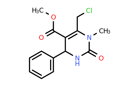 893605-13-5 | Methyl 6-(chloromethyl)-1-methyl-2-oxo-4-phenyl-1,2,3,4-tetrahydropyrimidine-5-carboxylate