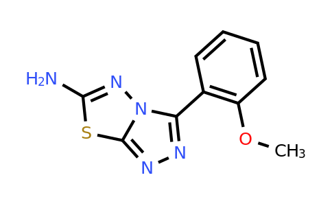 893643-31-7 | 3-(2-Methoxyphenyl)-[1,2,4]triazolo[3,4-b][1,3,4]thiadiazol-6-amine