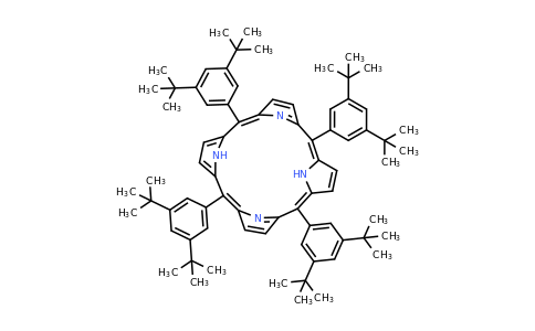 5,10,15,20-Tetrakis(3,5-ditert-butylphenyl)-21,22-dihydroporphyrin