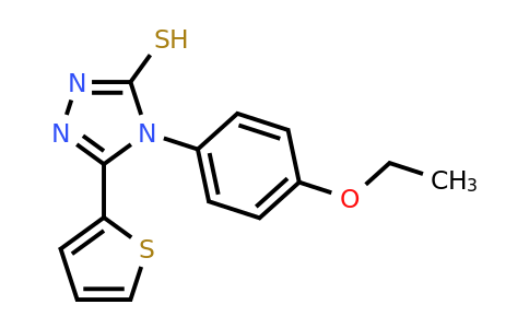 893725-36-5 | 4-(4-Ethoxyphenyl)-5-(thiophen-2-yl)-4h-1,2,4-triazole-3-thiol