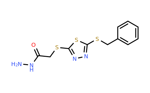 893726-37-9 | 2-{[5-(benzylsulfanyl)-1,3,4-thiadiazol-2-yl]sulfanyl}acetohydrazide