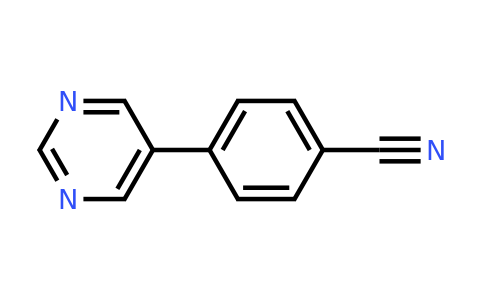 893734-29-7 | 4-(Pyrimidin-5-yl)benzonitrile
