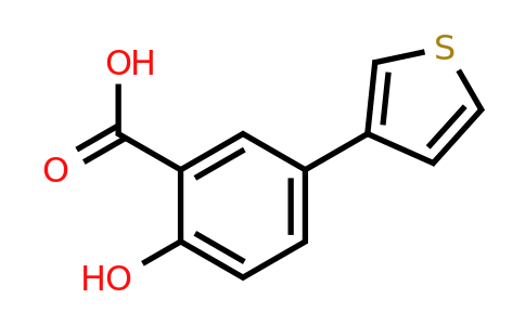 893735-16-5 | 2-Hydroxy-5-(thiophen-3-yl)benzoic acid