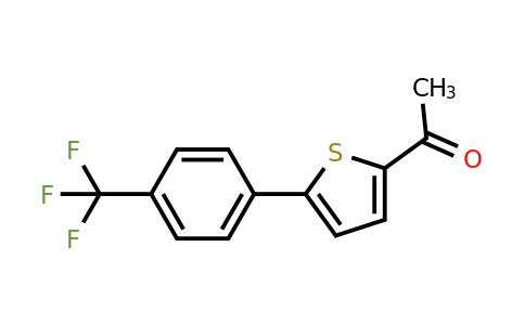893735-21-2 | 1-{5-[4-(trifluoromethyl)phenyl]thiophen-2-yl}ethan-1-one