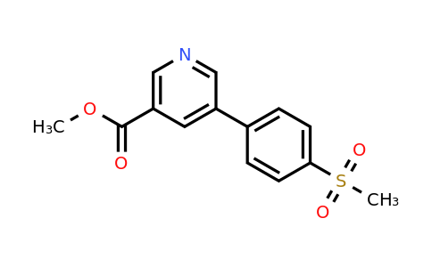893740-18-6 | Methyl 5-(4-methanesulfonylphenyl)pyridine-3-carboxylate