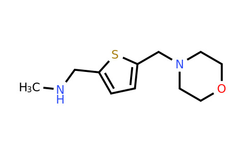 893742-71-7 | N-methyl-1-(5-(morpholinomethyl)thiophen-2-yl)methanamine