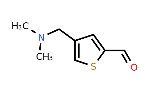 893745-77-2 | 4-((Dimethylamino)methyl)thiophene-2-carbaldehyde