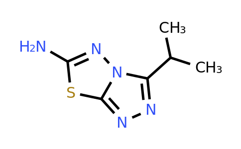 893746-03-7 | 3-Isopropyl-[1,2,4]triazolo[3,4-b][1,3,4]thiadiazol-6-amine