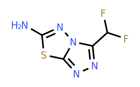 893746-11-7 | 3-(Difluoromethyl)-[1,2,4]triazolo[3,4-b][1,3,4]thiadiazol-6-amine