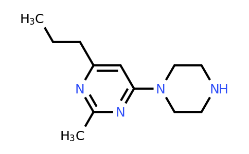 893754-98-8 | 2-Methyl-4-(piperazin-1-yl)-6-propylpyrimidine