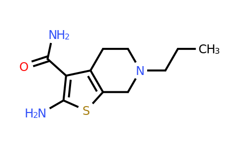 893758-48-0 | 2-Amino-6-propyl-4,5,6,7-tetrahydrothieno[2,3-c]pyridine-3-carboxamide