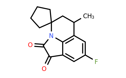 893780-26-2 | 8'-Fluoro-6'-methyl-5',6'-dihydrospiro[cyclopentane-1,4'-pyrrolo[3,2,1-ij]quinoline]-1',2'-dione