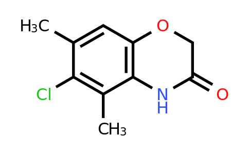 893783-30-7 | 6-Chloro-5,7-dimethyl-2H-benzo[b][1,4]oxazin-3(4H)-one