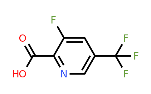 89402-28-8 | 3-Fluoro-5-(trifluoromethyl)-2-pyridinecarboxylic acid