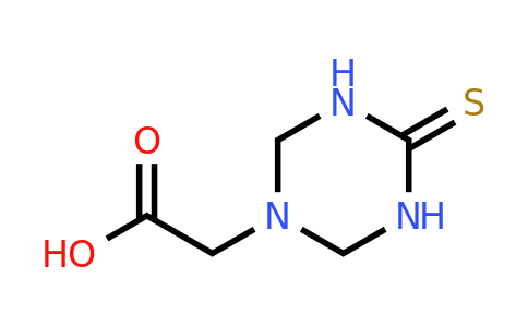 2-(4-Thioxo-1,3,5-triazinan-1-yl)acetic acid