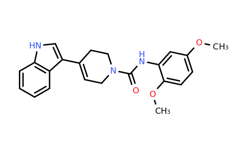 894192-79-1 | n-(2,5-Dimethoxyphenyl)-4-(1h-indol-3-yl)-1,2,3,6-tetrahydropyridine-1-carboxamide