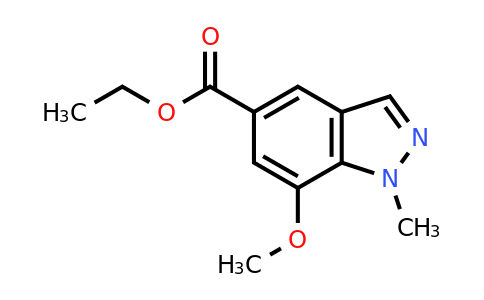 894779-32-9 | 7-Methoxy-1-methyl-1H-indazole-5-carboxylic acid ethyl ester