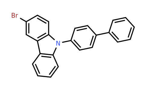 9-([1,1'-Biphenyl]-4-yl)-3-bromo-9H-carbazole