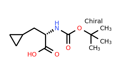 89483-06-7 | (S)-2-((tert-Butoxycarbonyl)amino)-3-cyclopropylpropanoic acid