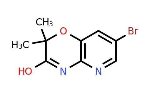 894852-01-8 | 7-Bromo-2,2-dimethyl-4H-pyrido[3,2-b][1,4]oxazin-3-one
