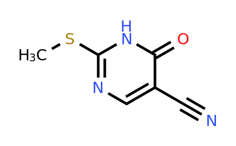 89487-99-0 | 4-Hydroxy-2-(methylthio)pyrimidine-5-carbonitrile