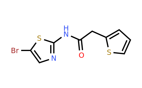 895327-27-2 | N-(5-bromothiazol-2-yl)-2-(thiophen-2-yl)acetamide