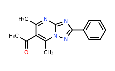 895360-72-2 | 1-(5,7-Dimethyl-2-phenyl-[1,2,4]triazolo[1,5-a]pyrimidin-6-yl)ethan-1-one