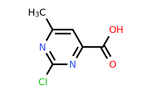 89581-58-8 | 2-Chloro-6-methyl-pyrimidine-4-carboxylic acid
