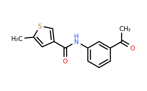 895920-80-6 | N-(3-acetylphenyl)-5-methylthiophene-3-carboxamide