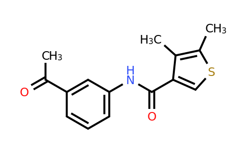 895920-82-8 | N-(3-acetylphenyl)-4,5-dimethylthiophene-3-carboxamide