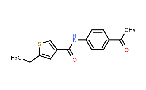 895935-74-7 | N-(4-acetylphenyl)-5-ethylthiophene-3-carboxamide