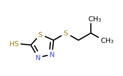 89601-20-7 | 5-(Isobutylthio)-1,3,4-thiadiazole-2-thiol