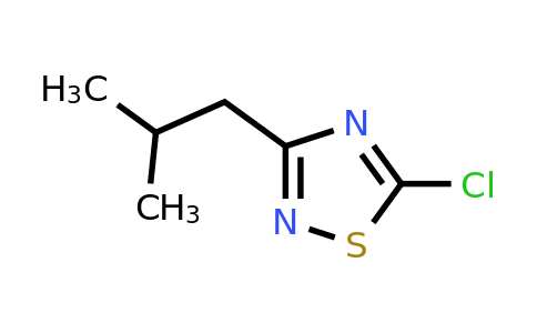 89641-65-6 | 5-Chloro-3-(2-methylpropyl)-1,2,4-thiadiazole