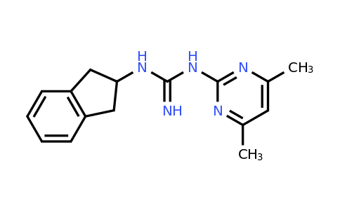 896653-33-1 | n'-(2,3-Dihydro-1h-inden-2-yl)-n-(4,6-dimethylpyrimidin-2-yl)guanidine