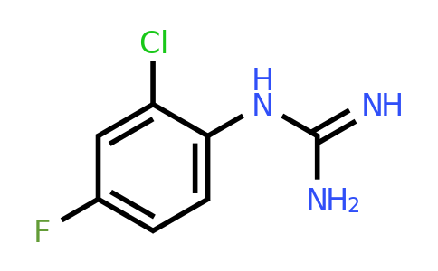 1-(2-Chloro-4-fluorophenyl)guanidine