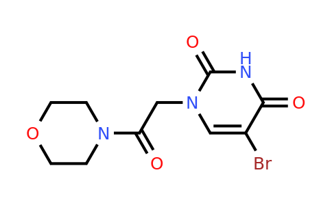 896931-11-6 | 5-Bromo-1-(2-morpholino-2-oxoethyl)pyrimidine-2,4(1h,3h)-dione