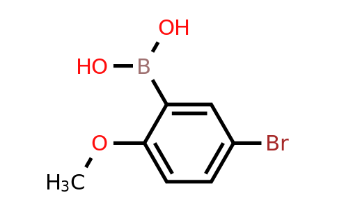 89694-45-1 | (5-Bromo-2-methoxyphenyl)boronic acid