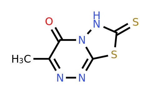 89713-38-2 | 3-Methyl-7-thioxo-6,7-dihydro-4h-[1,3,4]thiadiazolo[2,3-c][1,2,4]triazin-4-one