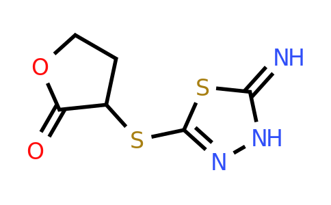 897286-87-2 | 3-((5-Imino-4,5-dihydro-1,3,4-thiadiazol-2-yl)thio)dihydrofuran-2(3h)-one