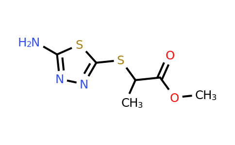 897288-48-1 | Methyl 2-[(5-amino-1,3,4-thiadiazol-2-yl)sulfanyl]propanoate