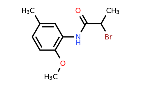 897314-34-0 | 2-Bromo-N-(2-methoxy-5-methylphenyl)propanamide