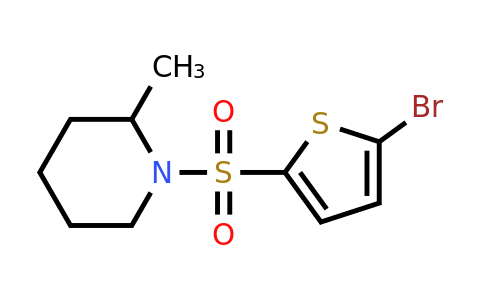 897449-94-4 | 1-((5-Bromothiophen-2-yl)sulfonyl)-2-methylpiperidine