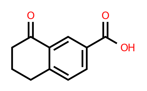 89781-52-2 | 8-Oxo-5,6,7,8-tetrahydronaphthalene-2-carboxylic acid