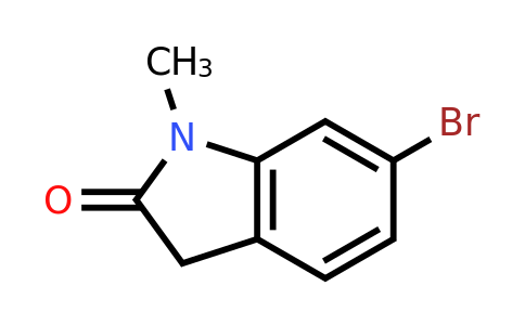 897957-06-1 | 6-Bromo-1-methyl-2,3-dihydro-1H-indol-2-one