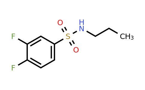 898077-11-7 | 3,4-Difluoro-n-propylbenzenesulfonamide