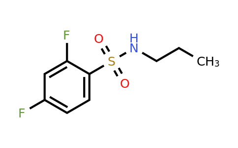 898077-77-5 | 2,4-Difluoro-n-propylbenzenesulfonamide