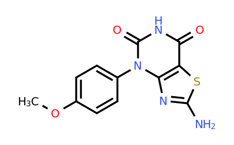 898131-70-9 | 2-Amino-4-(4-methoxyphenyl)thiazolo[4,5-d]pyrimidine-5,7(4H,6H)-dione