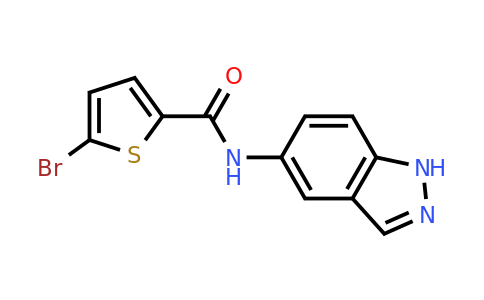 898161-81-4 | 5-Bromo-N-(1h-indazol-5-yl)thiophene-2-carboxamide