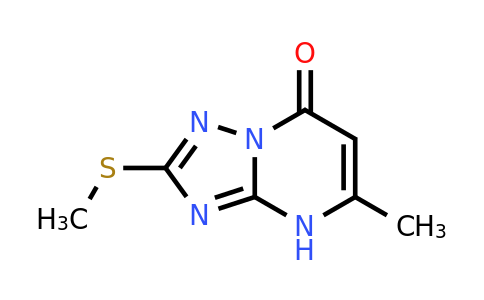 89853-03-2 | 5-Methyl-2-(methylthio)-[1,2,4]triazolo[1,5-a]pyrimidin-7(4H)-one